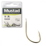 Mustad Ultra NP Feeder 12 Lapkás, Szakállas Pontyozó Horog 10db (M4250012)