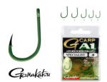 Gamakatsu LS-3524F/014 RE N/L Fekete 14 13db/csomag Füles Szakállas Bojlis horog (147933-014)