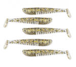 Nevis Impulse Shad 7, 5cm 3, 05gr 5db/cs Arany Flitter Plasztik csali (9721-830)