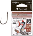 Mikado River Feeder 8 Füles, Szakállas Ponytozó Horog 10db (HS800-8DB)