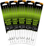 FOX Carp Ready Rigs Wide Gape 2 Füles, Szakállas Előkötött Horog (CCR206)