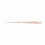 Mustad Aji Straight Tail 7, 62cm Uv Clear Red Glitter Plasztik Csali 12db (M8100010)