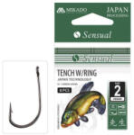 Mikado Sensual Tench W/Ring 8 Füles, Szakállas Keszegező Horog 10db (HS9409-8B)