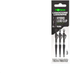 Korda Kable Leadcore Leader Hybrid 50cm Weed Ólomklipsz 3db (KLL002)