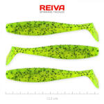 Reiva Flat Minnow shad 12, 5cm 3db/cs (Zöld Flitter) Plasztik csali (9902-125)