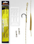 Carp Academy Basic Special Rig Teflon Fekete 8 2db/csomag Füles Szakállas Fonott előkötött horog (8106-508)