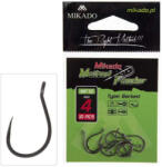 Mikado Method Feeder MF13 14 Füles, Szakállas Pontyozó Horog10db (HMF13-14)