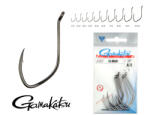 Gamakatsu LS-4644F/900 Fekete 9/0 3db/csomag Füles Szakállas Ragadozó halas horog (146840-009)