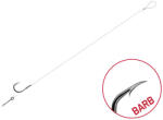 Delphin FLR Sting 8cm 0, 22mm 10 Füles, Szakállas Előkötött Horog Csalitüskével 6db (101004237)