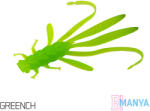 Delphin Manya UVs Nimfa - Greench 10, 5cm Plasztik Csali 5db (101003907)