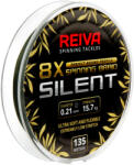 Reiva Reiva Silent 135m 0, 21mm Fonott főzsinór-Camou zöld (3271-021)