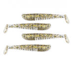 Nevis Impulse Shad 10cm 6, 92gr 4db/cs Arany Flitter Plasztik csali (9721-130)