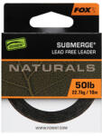 FOX Edges Naturals Submerge Fonott Előkezsinór 22, 7kg 10m (CAC825)