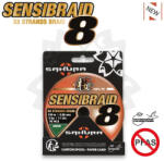 Sakura Braided Line Sensibraid 8 Green 0, 10mm 150m Fonott Főzsinór (SAPFN00030-10-GRE)