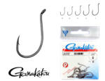 Gamakatsu LS-5314F/002 Fekete 2 8db/csomag Lapkás Szakállas Pontyozó horog (146625-002)
