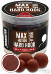 Haldorádó Max Motion Boilie Hard Hook Wafter 16, 20mm Fűszeres Vörös Máj Csalizó Bojli 100gr (HD32905)