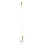 Carp Academy Pontyozó előke teflon horoggal Fekete 10 1db/csomag Füles Szakállas Pontyozó horog (8104-110)