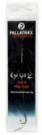 Pallatrax Gripz Wide Gape Hair Rigs 6 15lb Braid Fonott Előkötött Horog (PXPS1130)