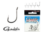 Gamakatsu LS-3614F/008 N/L Fekete 8 9db/csomag Füles Szakállas Feeder horog (149009-008)