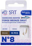 Srt Forged Bronzed Straight 0, 16mm 50cm Monofil 12 Előkötött Horog 10db (SEVAN0072-0012-16)