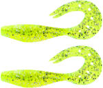 Nevis Twister Shad 14cm 21, 40gr 2db/cs (Zöld flitter) Plasztik csali (9514-010)