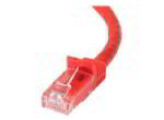 StarTech - UTP Cat6 snagless patch kábel 15m - N6PATC15MRD (N6PATC15MRD)