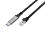 ASSMANN Assmann-DIGITUS USB 3.2 Gen1 - RJ45 Ethernet kábel, 1 Gbit/s, 2 m - AK-300600-020-S (AK-300600-020-S)