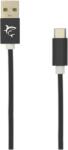 White Shark ADDER-2 Cablu USB-A - TYPE-C (M-M), 2m, negru W029807 (W029807)