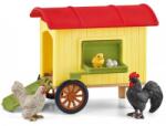 Schleich Coșul mobil de pui Schleich (OLP102642572) Figurina