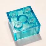 LEGO® 3003c15 - LEGO átlátszó világoskék kocka 2 x 2 méretű (3003c15)