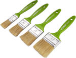 EXTOL set perie, 4 buc, mâner din plastic, 1"-1, 5"-2"-2, 5