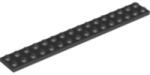 LEGO® Alkatrészek (Pick a Brick) Fekete 2X16 Lapos Elem 428226 (428226)