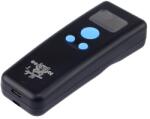 PROCART Bluetooth 1D 2D vonalkódolvasó, hordozható, USB, CMOS, Android iOS PC, 16 MB, LED rezgés (2D-M8D)