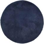 vidaXL tengerész hosszú szálú NAVARRA bozontos szőnyeg 240x240 cm 4102931 (4102931)