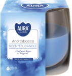 AURA Декоративна свещ с аромат aura anti-tabac и горене 24 часа (sn71-69)