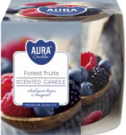 AURA Декоративна свещ с аромат aura forest fruits и горене 20 часа (sn71s-08)