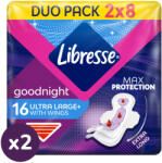 Libresse Ultra Goodnight Large Wings egészségügyi betét (4x8 db)