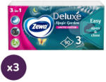 Zewa Deluxe Magic Garden 3 rétegű illatosított papír zsebkendő (3x90 db)