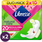 Libresse Regular+ Natural Care szárnyas egészségügyi betét (4x10 db)