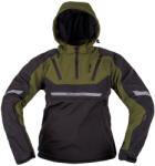 W-Tec Férfi softshell motoros kabát W-TEC Annorack, AirVent szellőzés, visionight fényvisszaverő elemek, kivehető CE-védők L khaki-fekete (28459-L-1)