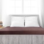 4Home Ideál frottír lepedő sötétbarna, 140 x 200 cm, sötétbarna, 140 x 200 cm