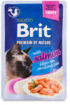 Brit Premium by Nature tasak ivartalanított macskáknak nedves eledel zselében 24x85g