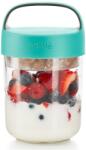 Lékué Recipient pentru prânz JAR TO GO 400 ml, turcoaz, Lékué (LKE0301014Z07U150)