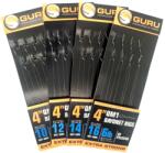 Guru Monturi Guru Bayonets, Carlig QM1 Nr. 14, Fir 0.19mm Hair Rigs, 10cm, 8buc/plic (A.GU.GRR043)