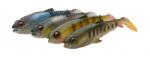 Savage Gear Shad Savage Gear Craft Cannibal Paddle Tail, Clear Water Mix, 6.5cm, 4buc/plic (F1.SG.71827)