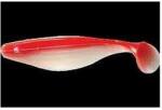 Mister Twister Shad Mister Twister, White Red, 10cm, 4buc/plic (F1.SHAD10.52.B)