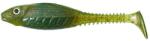 SENSAS Shad Gunki Grubby, Motoroil Red, 6cm, 10buc/plic (F1.SPM.33532)