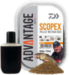 Daiwa Pelete Daiwa Advantage Method Box + Booster, Scopex, 500g/cutie (A0.13300.202)