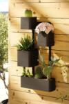 Umbra Комплект стенни саксии Umbra Cubiko 35, 6 x 72, 6 cm (1018767.040)
