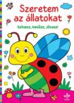 Csengőkert Kiadó Szeretem az állatokat - Színezz, betűzz, játssz! - muzsakonyv